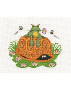 Набор для вышивания Лягушонок и черепаха 8 072 Klart