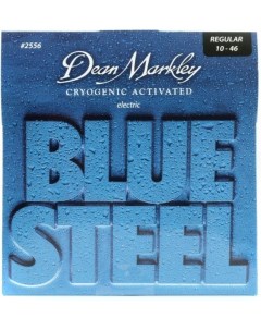 Струны для электрогитары 2556 Blue Steel 10 46 Dean markley