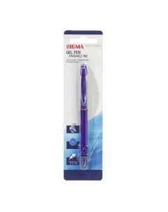 Ручка гелевая синяя 0 5 мм 1 шт в ассортименте Sigma