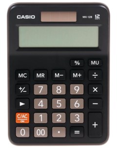 Калькулятор MX 12 Черный Casio