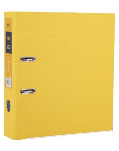Папка регистратор EB20150 A4 75мм полипропилен бумага желтый разборная Deli