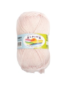 Пряжа Tommy 010 пыльно розовый Alpina