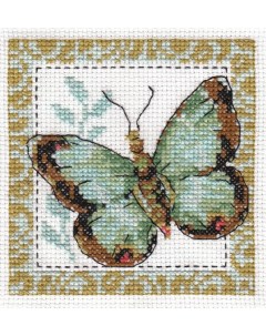 Набор для вышивания Бабочка салатная 5 056 Klart