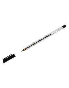 Ручка шариковая 800 черная 0 7мм Стамм
