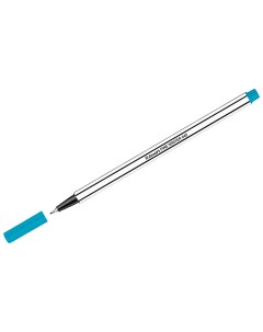 Ручка капиллярная Fine Writer 045 голубая 0 8мм 10шт Luxor