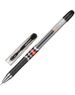 Ручка гелевая неавтоматическая Max Gel 0 5мм черн неавтом 4шт Unimax