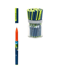 Ручка шариковая Find your way синяя 07мм игольчатый стержень грип софт тач Greenwich line