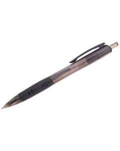 Ручка шариковая автоматическая Micra черная 0 7мм грип 12шт Luxor