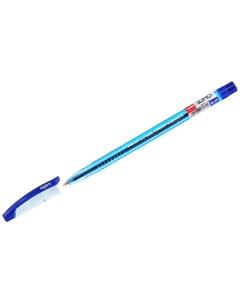Ручка шариковая Slimo синяя 1 0мм штрих код Cello