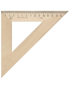 Треугольник деревянный угол 45 16 см УЧД С16 25 шт Можга
