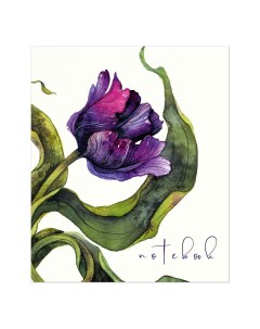 Тетрадь общая Beautiful Tulips 48 листов А5 в клетку в ассортименте Полином