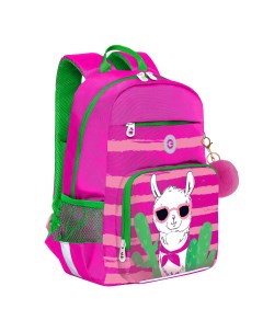 Рюкзак школьный RG 364 3 1 розовый Grizzly
