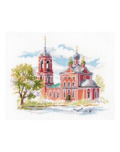 Набор для вышивания Переславль Залесский Сорокосвятская церковь136172 Alisa