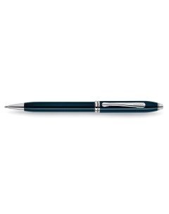 Шариковая ручка Townsend Quartz Blue Lacquer M BL Cross