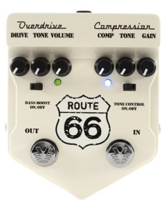 Педаль эффектов V2RT66 V2 Route 66 компрессор Visual sound