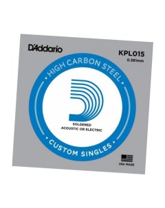Струны для электрогитары DAddario KPL015 D`addario