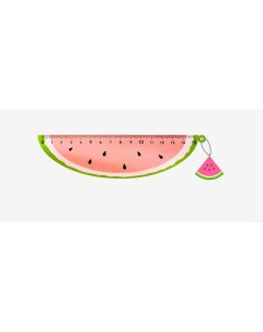 Линейка пластмассовая 15см Tutti Frutti Watermelon Devente