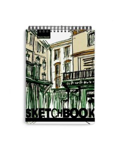 Скетчбук SKETCHBOOK BV 140х210 мм 80Л ЧЕРНЫЙ 110 гр в твердом переплете Bruno visconti