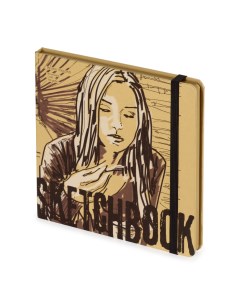 Скетчбук SKETCHBOOK BV 200х200 мм 80Л 100 гр в твердом переплете Bruno visconti