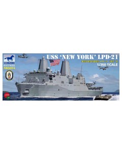 Сборная модель Американский Корабль USS New York LPD 21 NB5024 Bronco