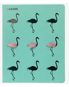 Книжка записная 80л А5 Fur flamingo ляссе Devente