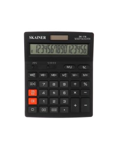 Калькулятор настольный большой 16 разрядный SK 116 двойное питание двойная памя Skainer
