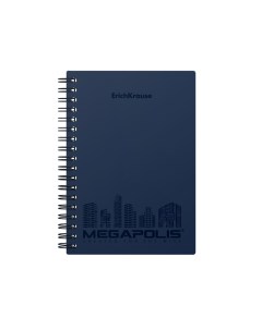 Тетрадь общая в клетку Megapolis 080262478 45945 80 л 1 шт Erich krause