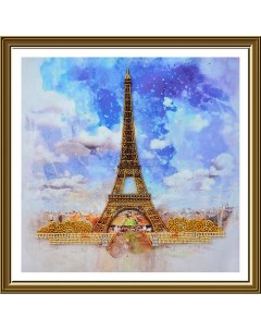 Набор для вышивания бисером Символ Парижа 30х31 см арт НК3301 Нова слобода