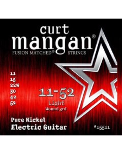 Electric Pure Nickel 11 52 струны для электрогитары Curt mangan