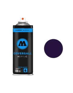 Аэрозольная краска Coversall Water Based 400 мл crazy plum фиолетовая Molotow