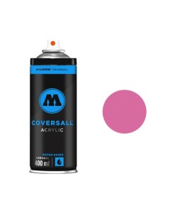 Аэрозольная краска Coversall Water Based 400 мл fuchsia pink розовая Molotow