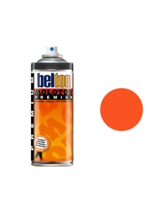 Аэрозольная краска Premium 400 мл shock orange оранжевая Molotow