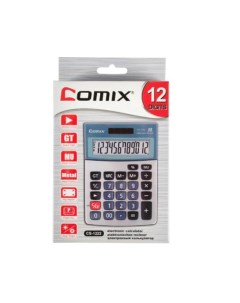 Калькулятор CS 1222 настольный Comix
