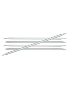 Спицы для вязания чулочные Basix Aluminum 2 5мм 15см арт 45102 Knit pro