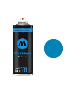 Аэрозольная краска Coversall Water Based 400 мл shock blue голубая Molotow