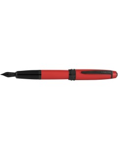 Перьевая ручка Bailey Matte Red Lacquer перо F Цвет красный AT0456 21FJ Cross
