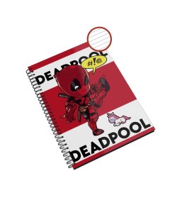 Блокнот Deadpool Дэдпул Marvel NP MVDP1 A5 3 A5 48 листов в линейку Сувенирshop