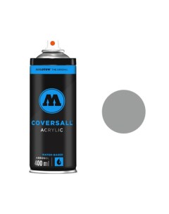 Аэрозольная краска Coversall Water Based 400 мл grey blue middle серая Molotow