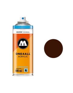 Аэрозольная краска One4all 400 мл hazelnut brown коричневая Molotow