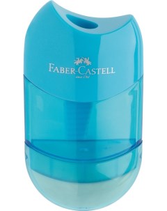 Faber Castell Точилка мини с контейнером и ластиком набор цветов Faber-castell