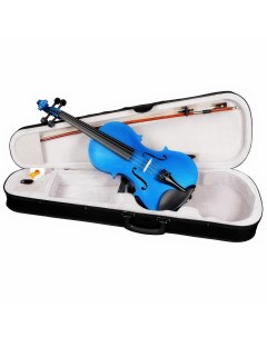 Синяя скрипка Vl 20 bl 1 2 кейс смычок и канифоль в комплекте Antonio lavazza