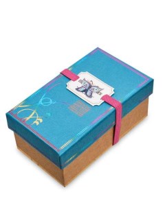 Коробка подарочная цв синий WG 85 D 113 301749 Арт-ист