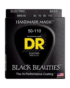 Струны для бас гитары BKB 50 BLACK BEAUTIES Dr string