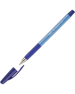 Ручка шариковая Antibacterial А05 масляная треуг манж 0 5мм синя Attache