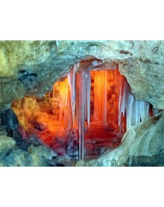 Картина по номерам Кунгурская ледяная пещера 1 40x50 Molly