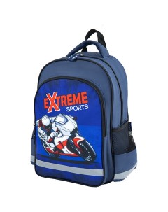Рюкзак SCHOOL для начальной школы Extreme sports 38x28х14 см 270659 Пифагор