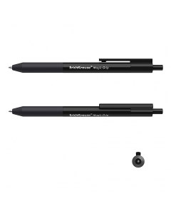 Ручка гелевая Magic Grip 48200 черная 0 5 мм 1 шт Erich krause