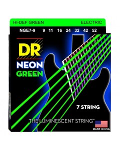 Струны для 7 ми струнной электрогитары NGE7 9 Dr string