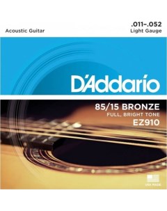 Струны для акустической гитары EZ910 D`addario