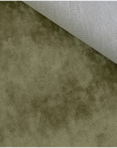Ткань мебельная Велюр модель Джес цвет оливковый Крокус